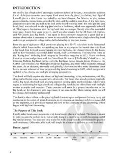Jazz Big Band for the Modern Drummer 