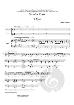 Samba Mass von Bob Chilcott 