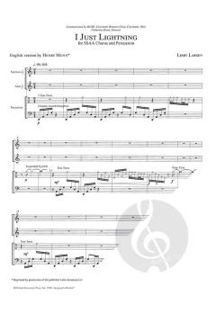 I just lightning von Libby Larsen 