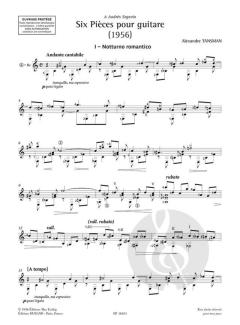 Suite von Alexandre Tansman 