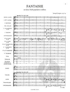 Fantasie über 2 wallonische Weihnachtslieder op.24 