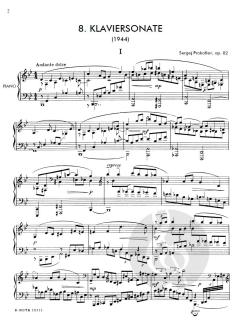 8. Klaviersonate B-Dur (1944) op.84 im Alle Noten Shop kaufen