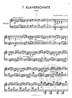 7. Klaviersonate B-Dur (1944) op.83 im Alle Noten Shop kaufen