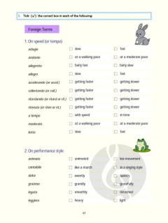 Practice in Music Theory Grade 1 