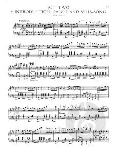 The merry widow von Franz Lehár 