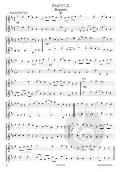 12 kleine Duette von Wolfgang Amadeus Mozart 