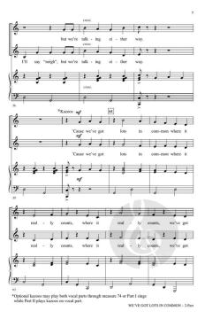 We've Got Lots In Common von Richard Morton Sherman (Download) 