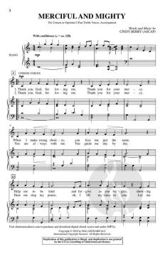 Merciful and Mighty von Cindy Berry (Download) 