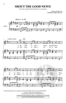 Shout the Good News! von Andrew Parr (Download) 