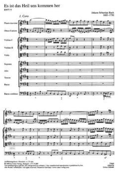 Es ist das Heil uns kommen her von Johann Sebastian Bach (Download) 