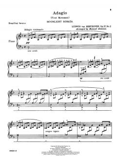 Moonlight Sonata von Ludwig van Beethoven 