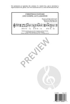 Christmas Fanfare and Gospel Acclamation - Puer Natus Est 