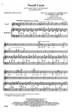 Nowell Carol von Charles Gounod 