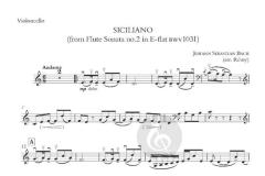 Siciliano von Johann Sebastian Bach (Download) 
