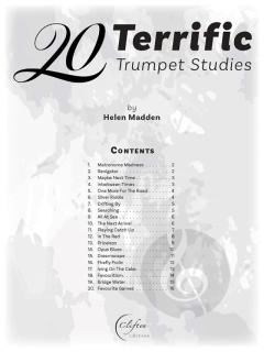 20 Terrific Trumpet Studies von Helen Madden (Download) 
