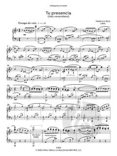 Venezuelan Treasures for the Piano von Federico Ruiz (Download) 