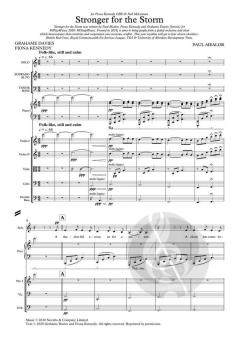 Stronger For The Storm (Study score) von Paul Mealor (Download) 