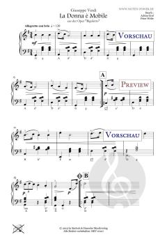La Donna é Mobile von Giuseppe Verdi 
