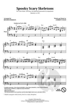 Spooky Scary Skeletons von Andrew Gold (Download) 