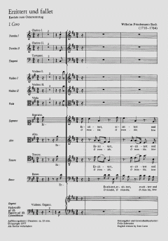 Erzittert und fallet (Wilhelm Friedemann Bach) 