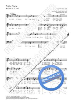 Stille Nacht D-Dur (Gustav Schreck) 