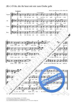 O ihr, die ihr heut mit mir zum Grabe (Anton Bruckner) 