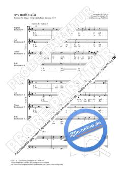 Ave maris stella dorisch von Claudio Monteverdi (Download) 