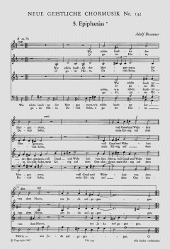 Wie schön leuchtet der Morgenstern von Adolf Brunner (Download) 