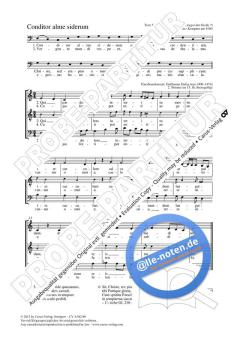 Conditor alme siderum phrygisch von Guillaume Dufay (Download) 