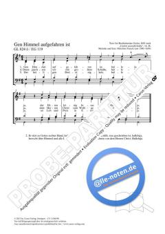 Gen Himmel aufgefahren ist von Melchior Franck (Download) 