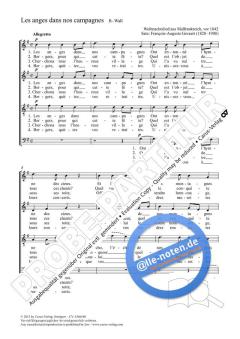 Les anges dans nos campagnes G-Dur von Francois-Auguste Gevaert (Download) 