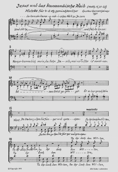 Jesus und das kanaanäische Weib (Gustav Gunsenheimer) 