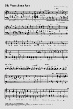 Die Versuchung Jesu von Gustav Gunsenheimer (Download) 