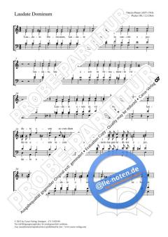 Laudate Dominum a-Moll (Guiseppe Ottavio Pitoni) 