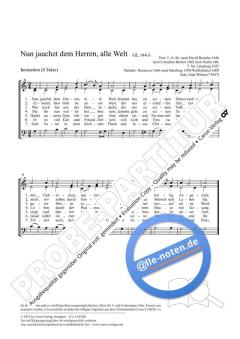 Nun jauchzt dem Herrn, alle Welt C-Dur (2012) (Alan Wilson) 