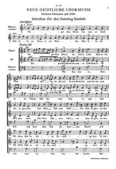 Singet dem Herrn ein neues Lied von Diethard Hellmann (Download) 