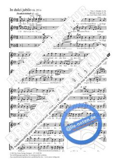 In dulci jubilo As-Dur von Carl Thiel (Download) 