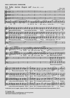 Ich hebe meine Augen auf von Otto Abel (Download) 