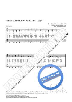 Wir danken dir, Herr Jesu Christ (2012) von Thomas Roß (Download) 