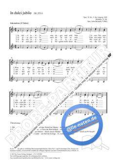 In dulci jubilo F-Dur (John Barnard) 