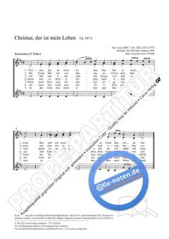 Christus, der ist mein Leben D-Dur (2012) von Grayston Ives (Download) 