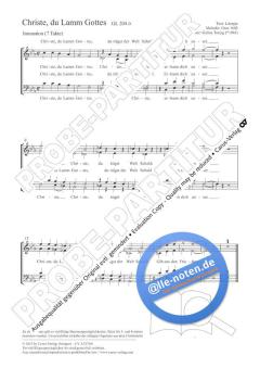 Christe, du Lamm Gottes (2012) von Galina Tsmyg (Download) 