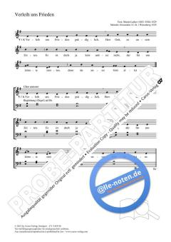 Verleih uns Frieden (Download) 