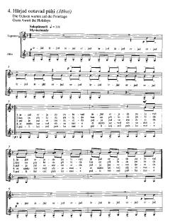 Tormis: 8 estnische lyrische Volkslieder (Download) 
