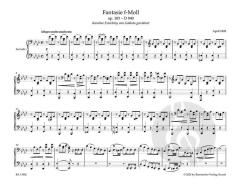 Fantasie f-Moll op. 103 D 940 von Franz Schubert 