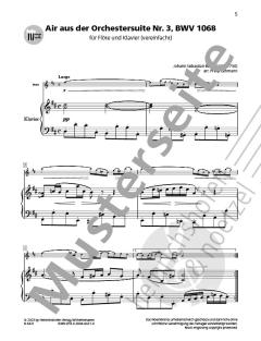 Air aus der Orchestersuite Nr. 3 BWV 1068 von Johann Sebastian Bach 