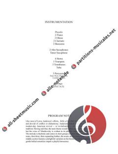 Belle of the Ball for Orchestra von Leroy Anderson 