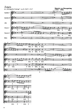 Liturgische Gesänge von Heinrich von Herzogenberg (Download) 