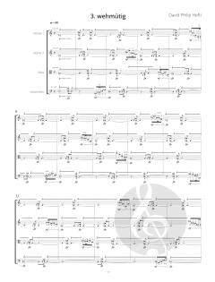 Gesänge der Sehnsucht, Streichquartett Nr. 8 von David Philip Hefti 