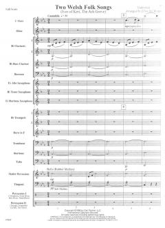 Two Welsh Folk Songs (Elliot del Borgo) 